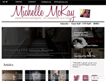 Tablet Screenshot of michelleamckay.com